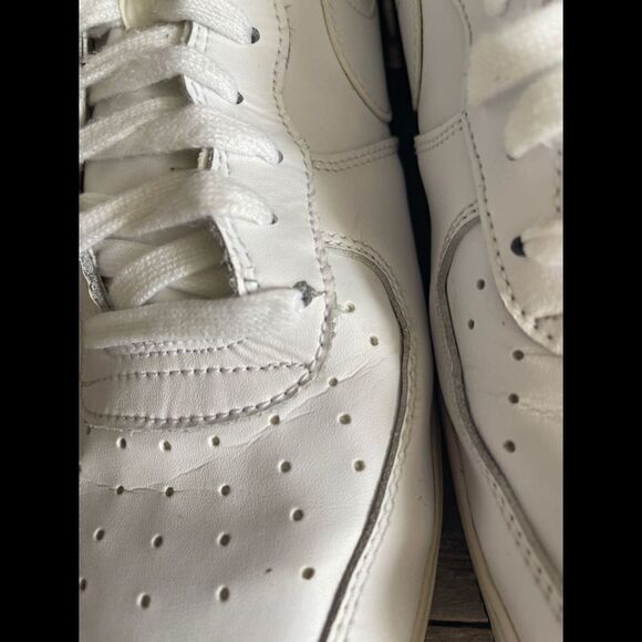 Nike Air Force 1 Mens Size 14 BQ9044-100 Have A Nike Day White Black - Picture 4 of 9